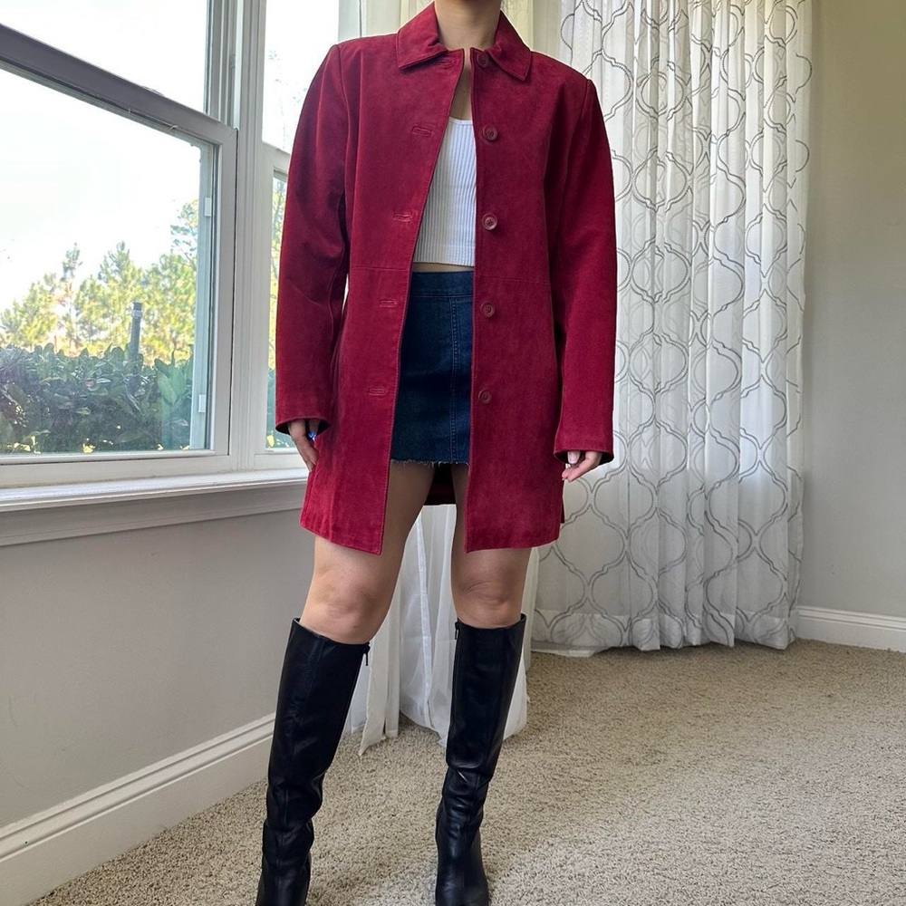 Suede Coat - image 7